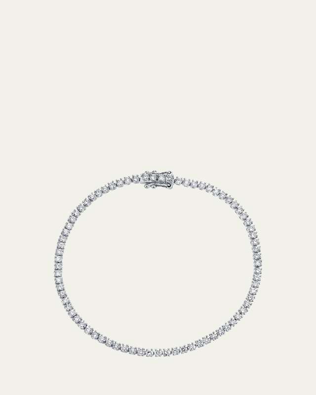18k White Gold Diamond Hepburn Bracelet